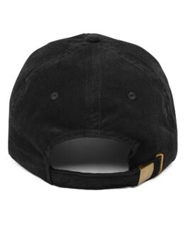 cunagua vintage corduroy cap | embroidered retro baseball hat | rustic cuban heritage hat | adjustable corduroy dad cap