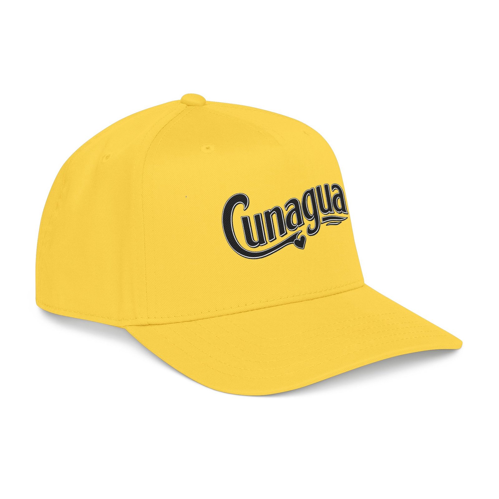 cunagua heritage cap | vintage cuban town script logo | nostalgic baseball hat for proud cunagüeros