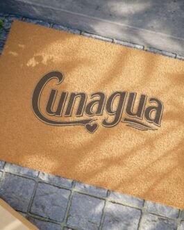 tapete de bienvenida «cunagua» — siente el orgullo de casa desde la entrada