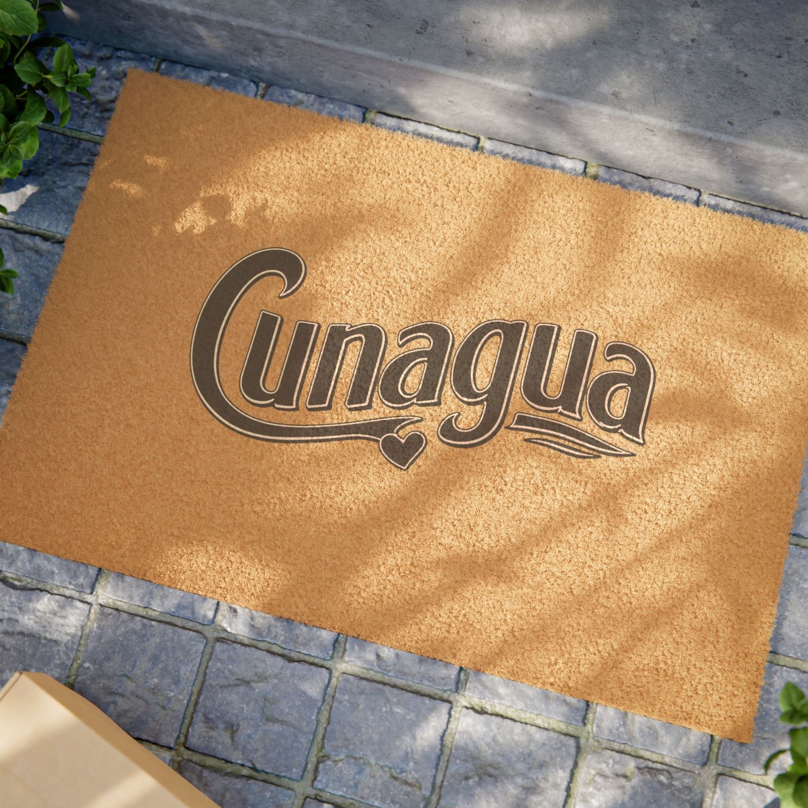 tapete de bienvenida «cunagua» — siente el orgullo de casa desde la entrada
