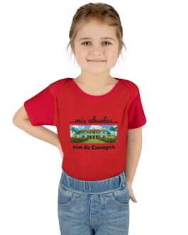 my grandparents are from cunagua baby bodysuit | cuban heritage infant onesie | nostalgic family roots outfit