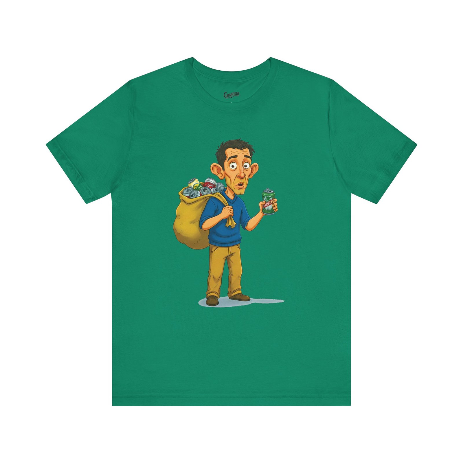playful village character t shirt | humorous cartoon tee with mischievous charm | quirky illustrated pullover