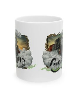 Taza de Cerámica Tren de Vapor