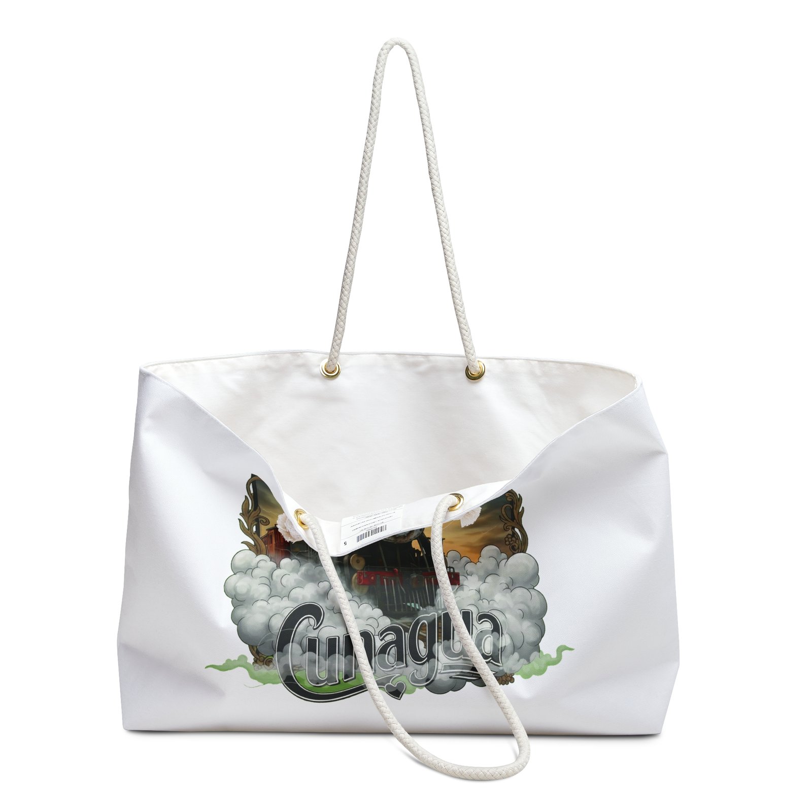 bolso de viaje «cunagua» — diseño vintage de nuestro histórico tren de vapor