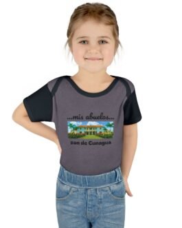 my grandparents are from cunagua baby bodysuit | cuban heritage infant onesie | nostalgic family roots outfit