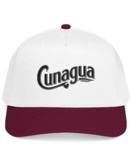 cunagua heritage cap | vintage cuban town script logo | nostalgic baseball hat for proud cunagüeros