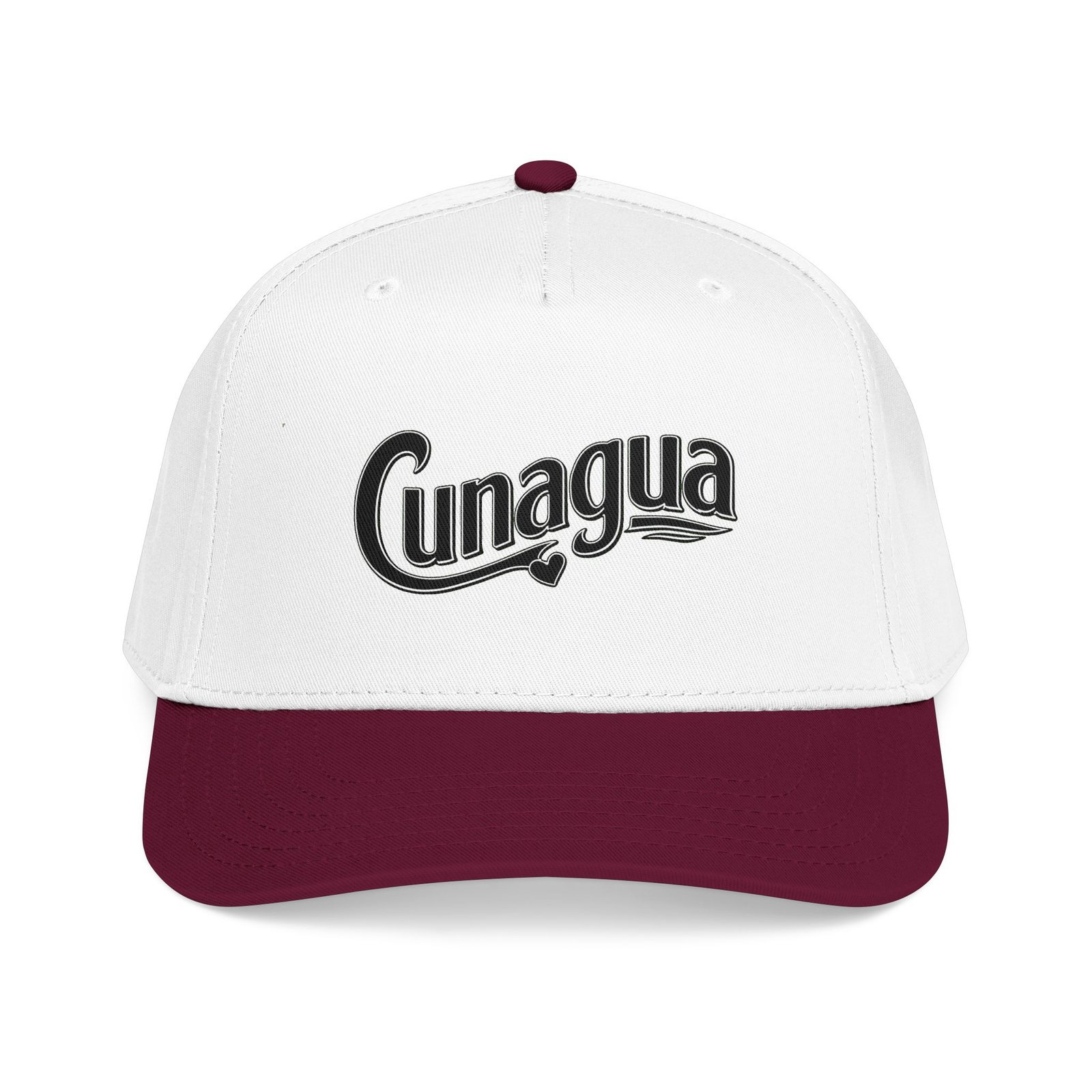 cunagua heritage cap | vintage cuban town script logo | nostalgic baseball hat for proud cunagüeros