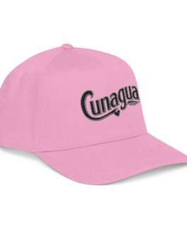 cunagua heritage cap | vintage cuban town script logo | nostalgic baseball hat for proud cunagüeros