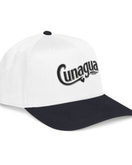 cunagua heritage cap | vintage cuban town script logo | nostalgic baseball hat for proud cunagüeros