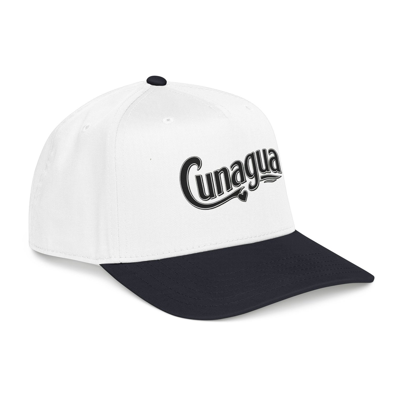 cunagua heritage cap | vintage cuban town script logo | nostalgic baseball hat for proud cunagüeros