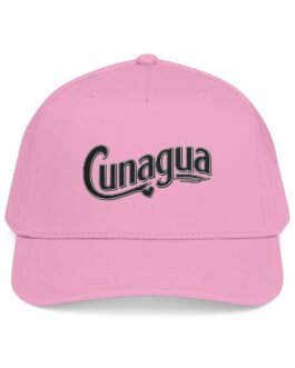 cunagua heritage cap | vintage cuban town script logo | nostalgic baseball hat for proud cunagüeros