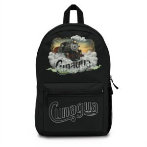 mochila "cunagua" nuestro tren de vapor vintage (ideal para viajes y clases)