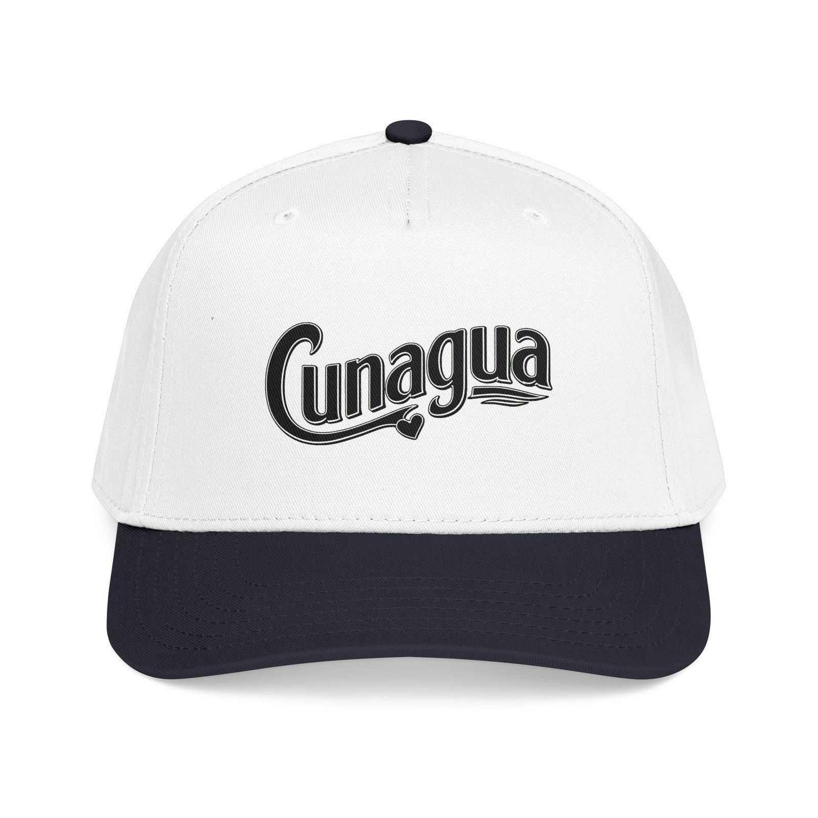 cunagua heritage cap | vintage cuban town script logo | nostalgic baseball hat for proud cunagüeros