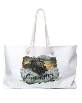 Bolso de Viaje «Cunagua» — Diseño Vintage de Nuestro Histórico Tren de Vapor
