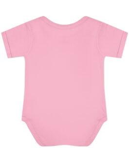 cunagua infant bodysuit | minimal baby one piece with branded script logo | soft airlume cotton jersey