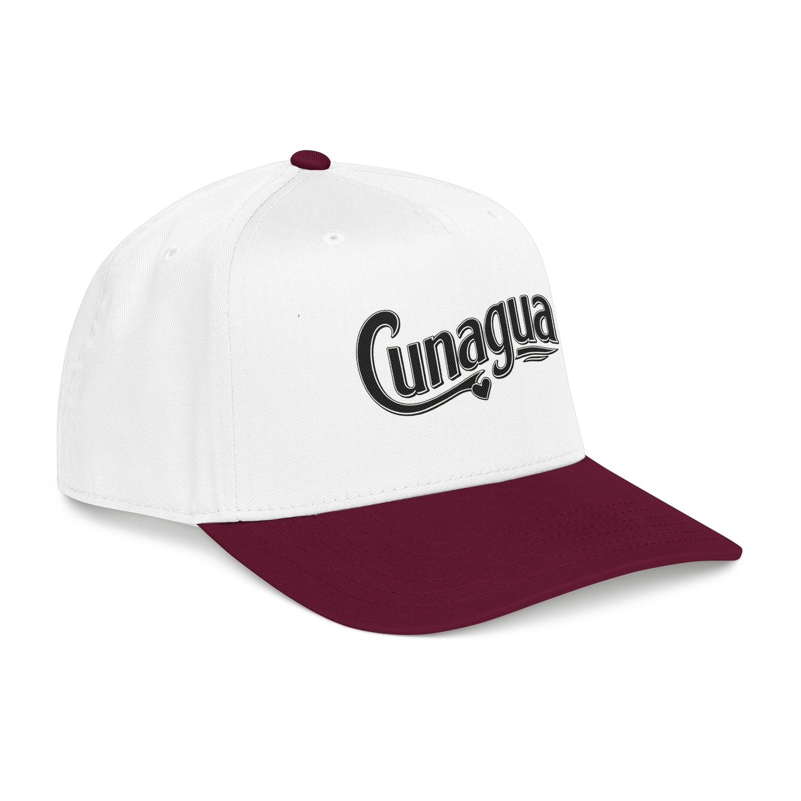 cunagua heritage cap | vintage cuban town script logo | nostalgic baseball hat for proud cunagüeros