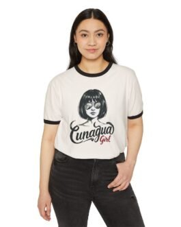 camiseta ringer «cunagua girl» — la chic (estilo urbano)