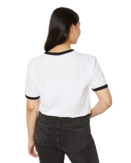 camiseta ringer «cunagua girl» — edición melena lacia