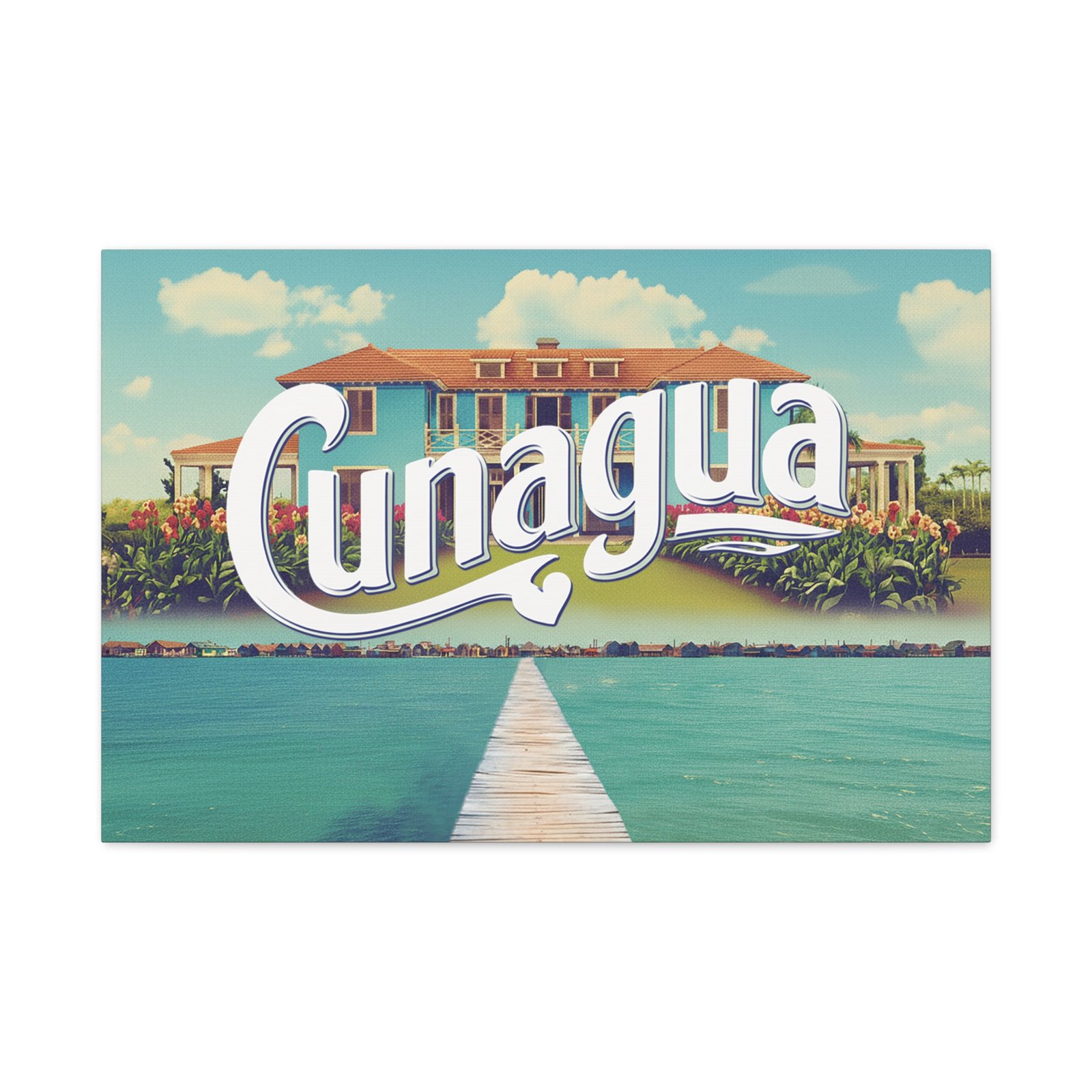 cuadro en lienzo mate “cunagua”